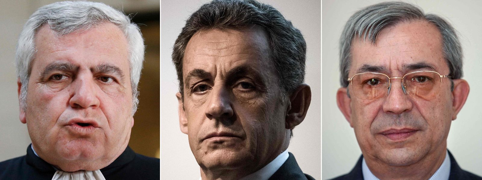 L'avocat français Thierry Herzog, Nicolas Sarkozy et le juge Gilbert Azibert sont tous trois de retour au tribunal.