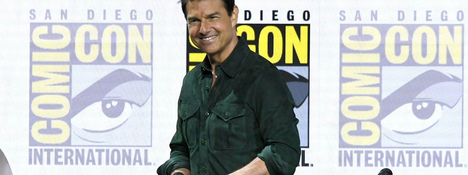 Tom Cruise stellte den Nachfolger des 1980er-Blockbusters "Top Gun" bei der Comic-Con persönlich vor.