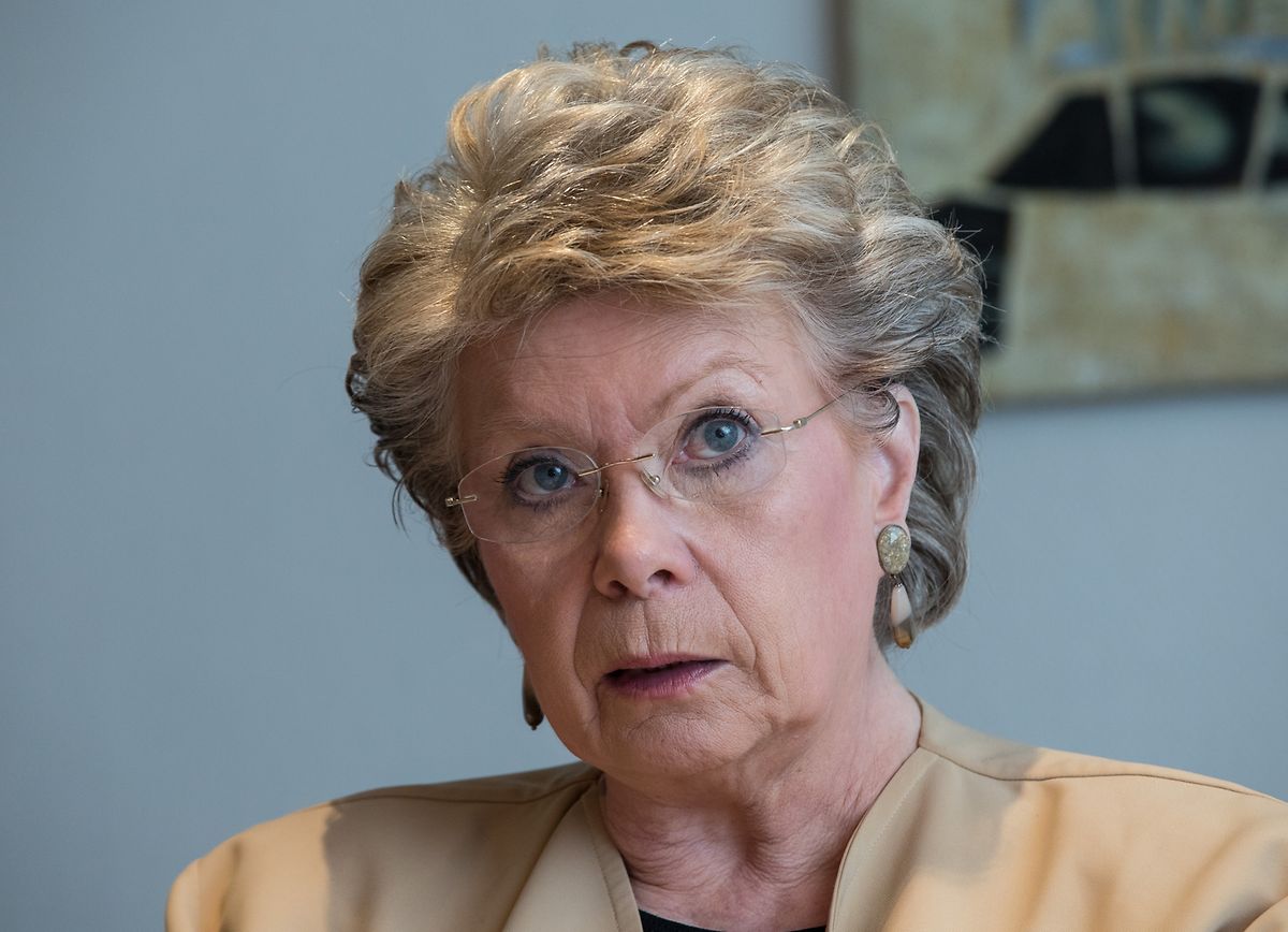 Laut Transparency International liegt Viviane Reding auf Platz 29 unter 751 EU-Abgeordneten.