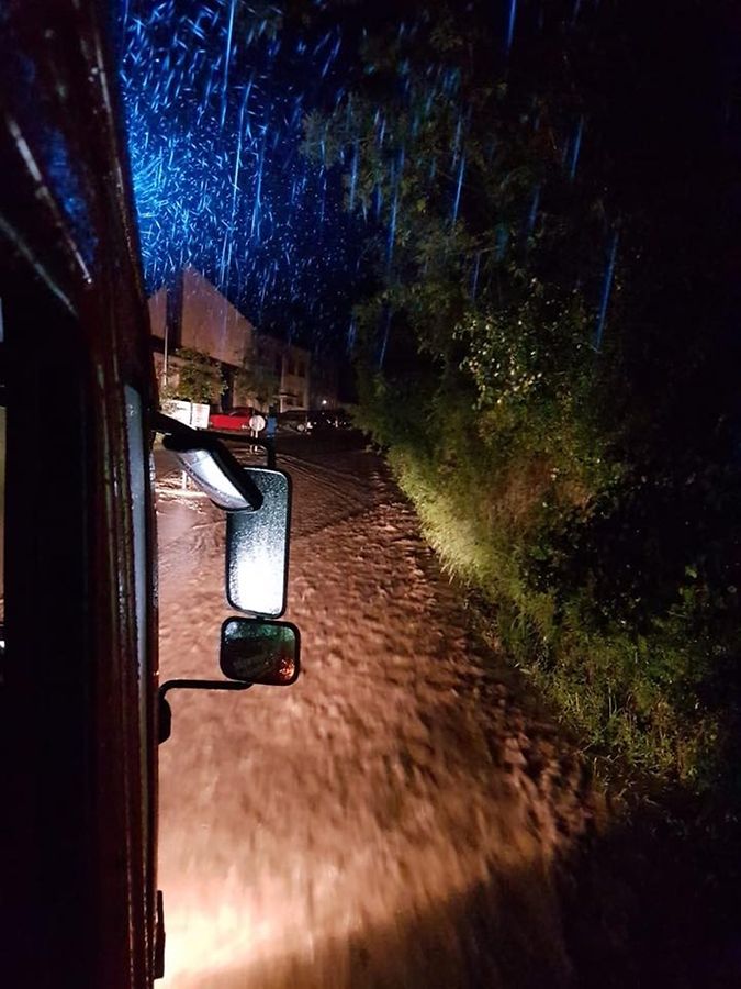 Bilder aus dem Müllerthal, wo die Niederschläge besonders verheerend waren.