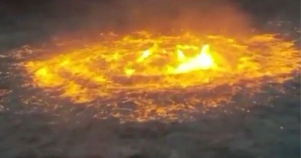 Vídeo. "Olho de fogo" em águas mexicanas terá sido originado por fuga de gás - Vimarsana News