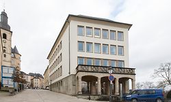 30.1.LuxVille / Fonds de Renovation de la Vieille Ville / Feschmaart und Umgebung / Conseil d`Etat , Staatsrat Foto:Guy Jallay