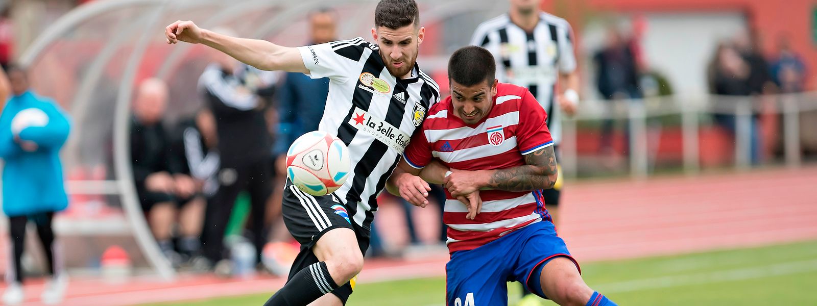 Jeunesse e Fola, eternos rivais da cxidade de Esch-sur-Alzette, 
