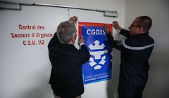 Premier jour du Corps grand-ducal d’incendie et de secours - CGDIS - Central des secours d’urgence 112 -  Photo : Pierre Matgé