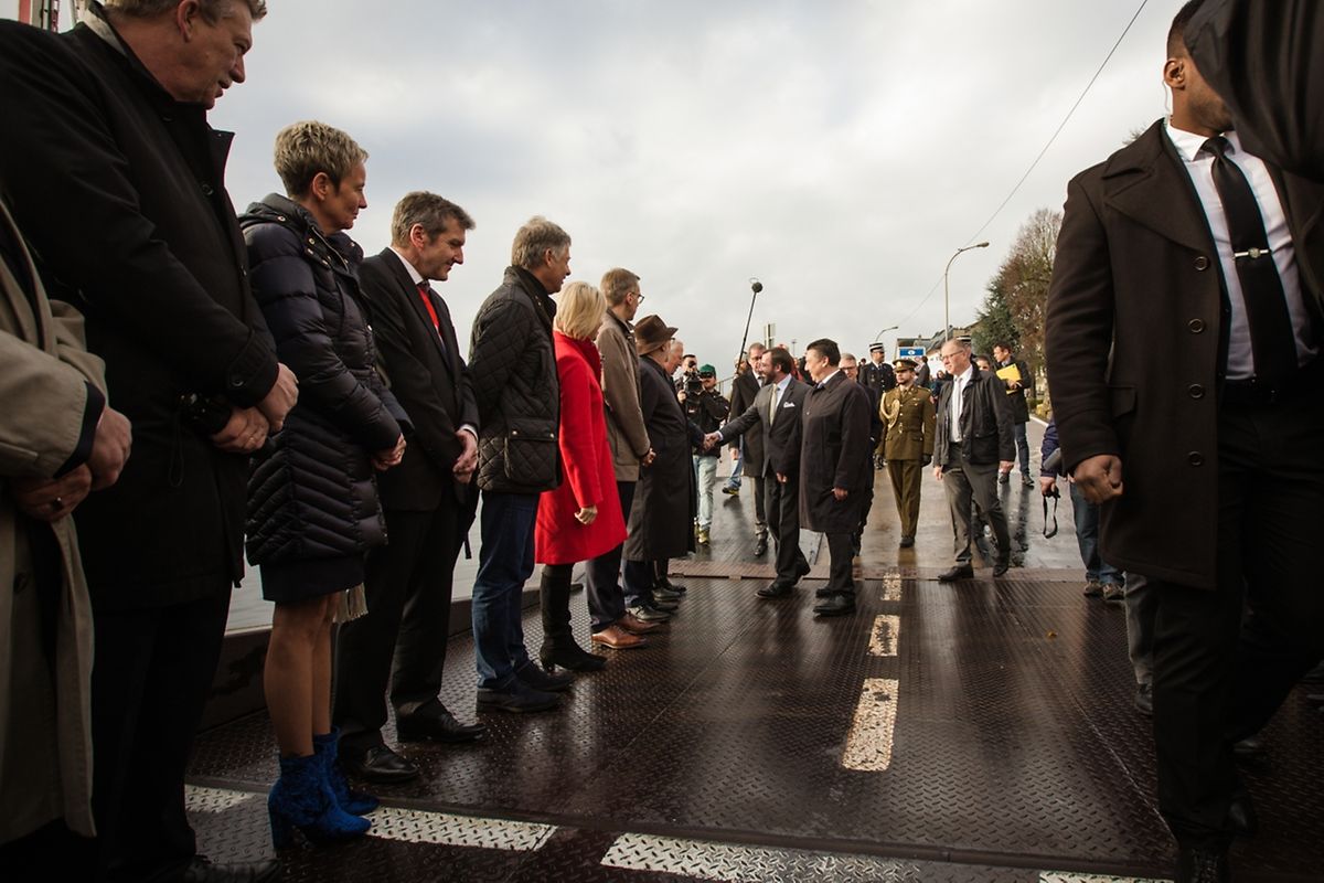 Schiffstaufe der neuen Elektro-Fähre “Sankta Maria II“.