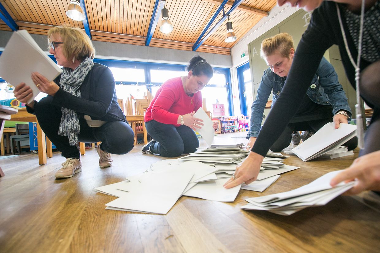 Das große Zählen hat in Düdelingen begonnen.