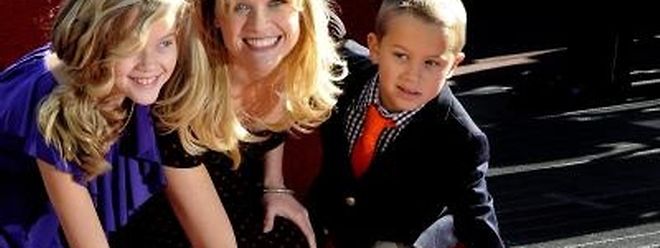 Reese Witherspoon mit Tochter Ava und Sohn Deacon auf dem "Hollywood Walk of Fame".