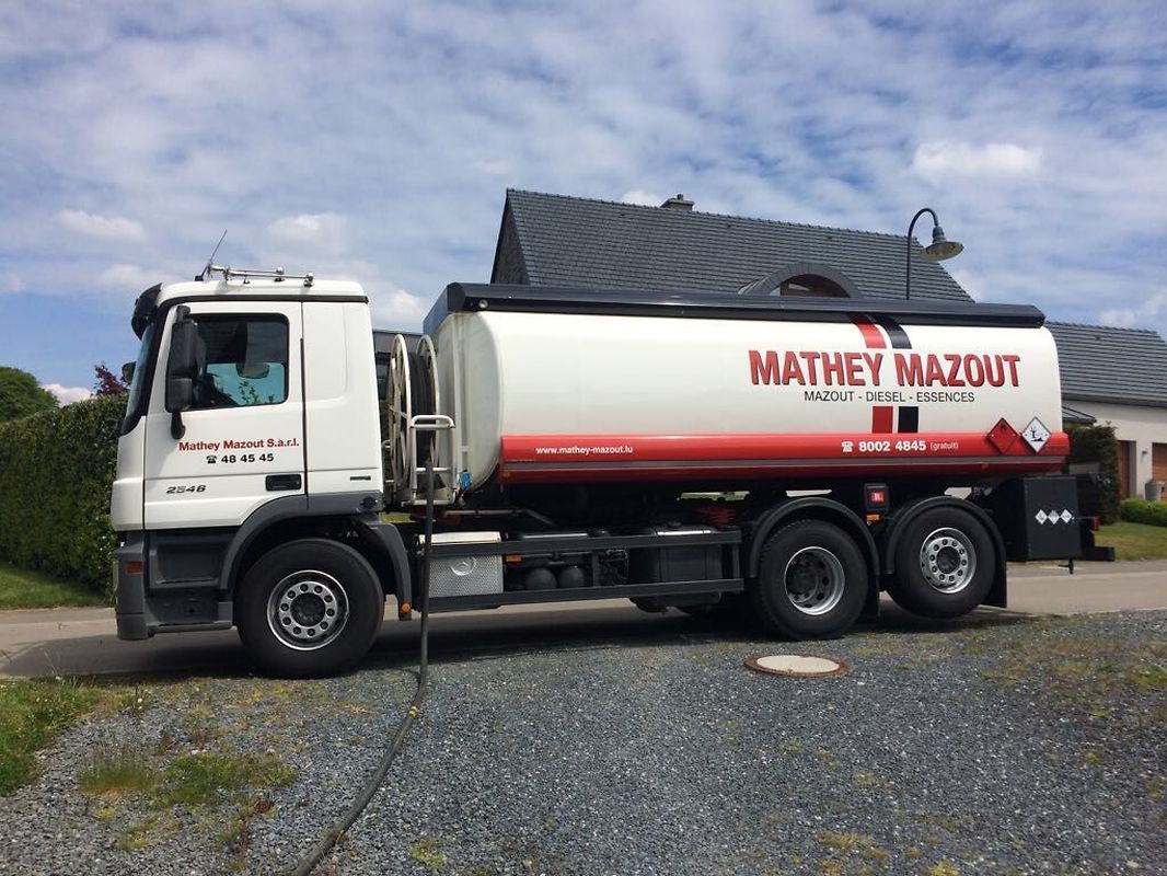 A Mathey Mazout distribui em todo o país.