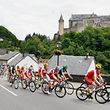 Tour de Luxembourg 2013 - 4. Etappe Mersch-Luxemburg - das Feld in Vianden