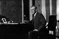 US-Präsident Woodrow Wilson (1856 - 1924) war kein Verfechter von Gleichheit.