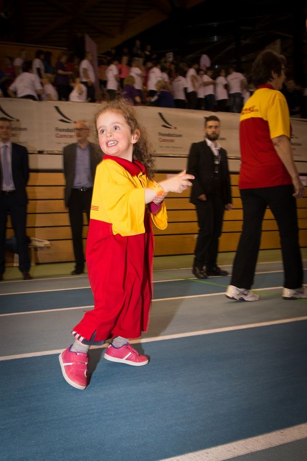 Laufen aus Solidarirät:  „Relais pour la Vie“ der Fondation Cancer, Coque