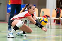 Isabelle Frisch (Mamer 6) / Volleyball, Novotel League Frauen, Walferdingen - Mamer / 12.11.2022 / Walferdingen / Foto: Christian Kemp