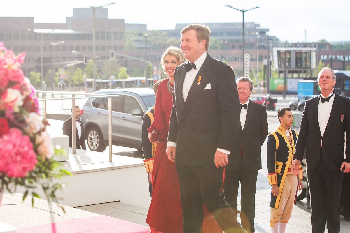 Staatsbesuch - Empfang in der Philharmonie