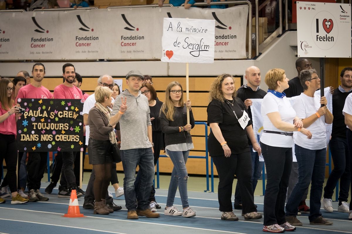 Laufen aus Solidarirät:  „Relais pour la Vie“ der Fondation Cancer, Coque