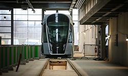 Tram am Tramsschapp - Photo : Pierre Matgé