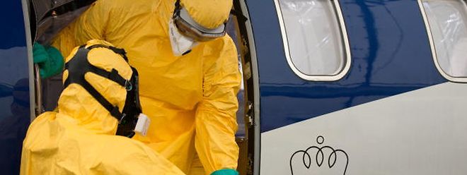 Seit kurzem stehen zwei Jets der LAR für den Transport von Ebola-Patienten bereit.