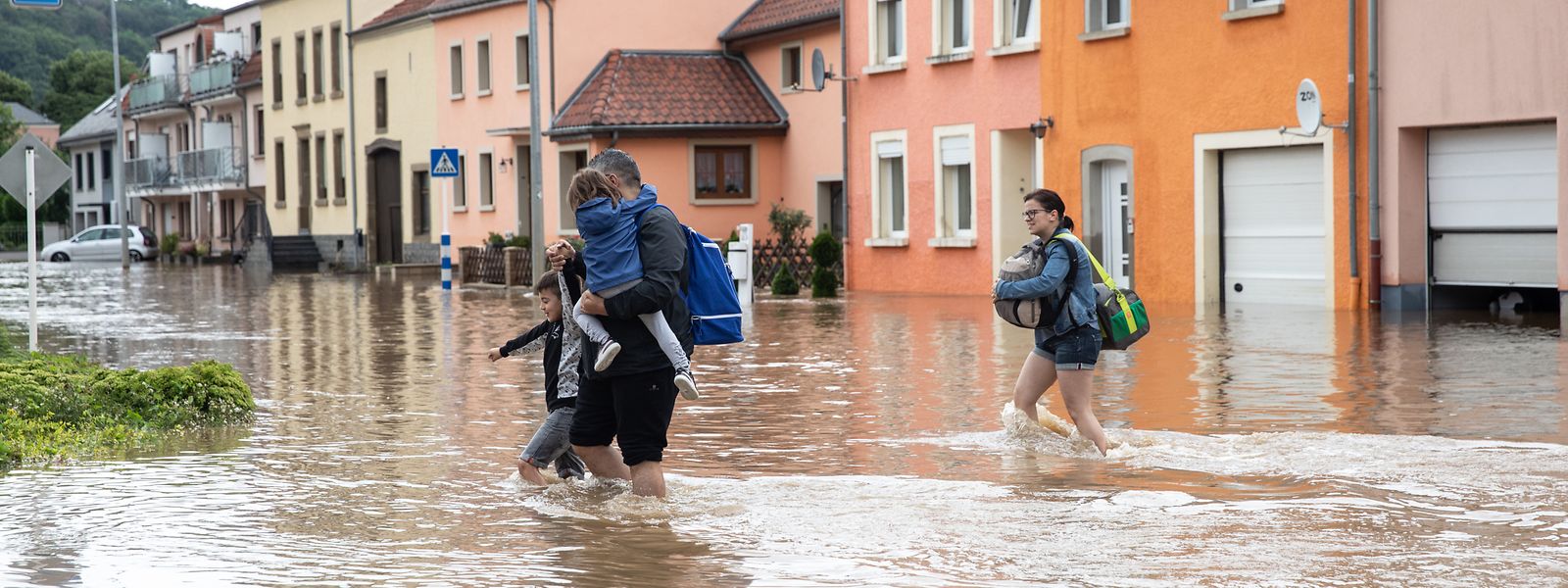 As cheias que tomaram a Europa de surpresa em pleno verão