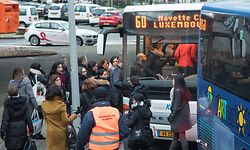 12.2.WO fr / Pas de Train entre Bettemburg et Luxembourg / Bus de Substitution a la Gare de Bettembourg / Bus / Grenzgänger / Pendler / CFL Foto:Guy Jallay