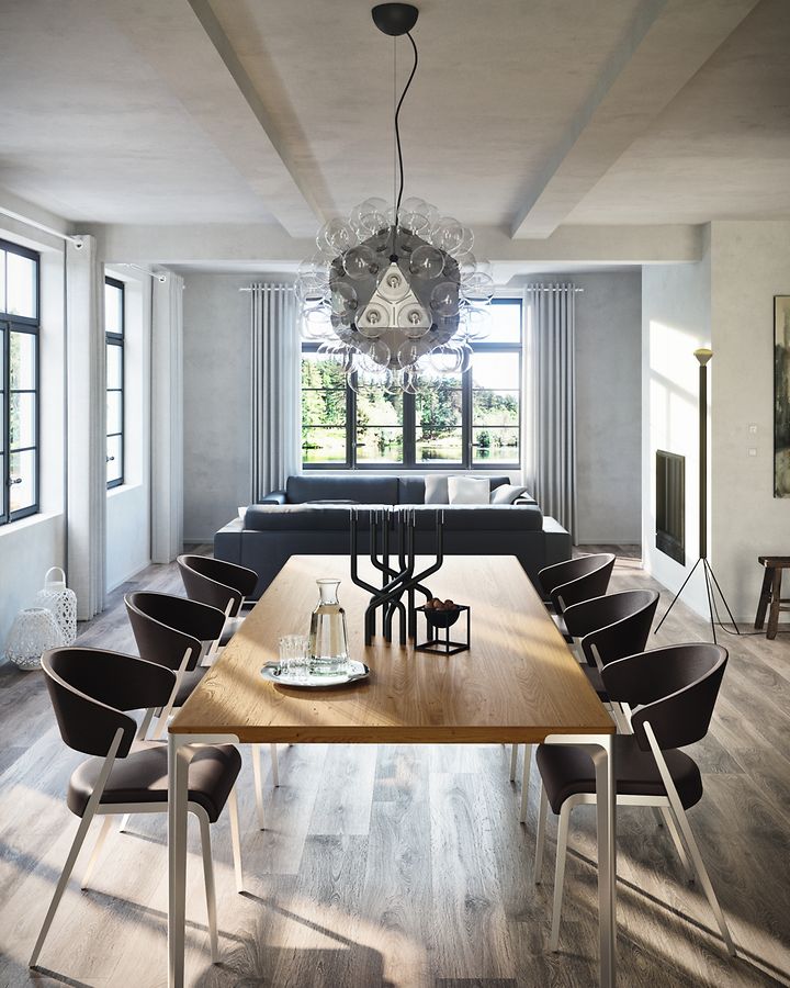 Viel Platz für die Familie und Gäste:&nbsp;Viele Unternehmen haben aktuell sehr große Esstische mit einer Länge von bis zu drei Metern im Programm - hier der Tisch T 70 von hülsta (Preis auf Anfrage).