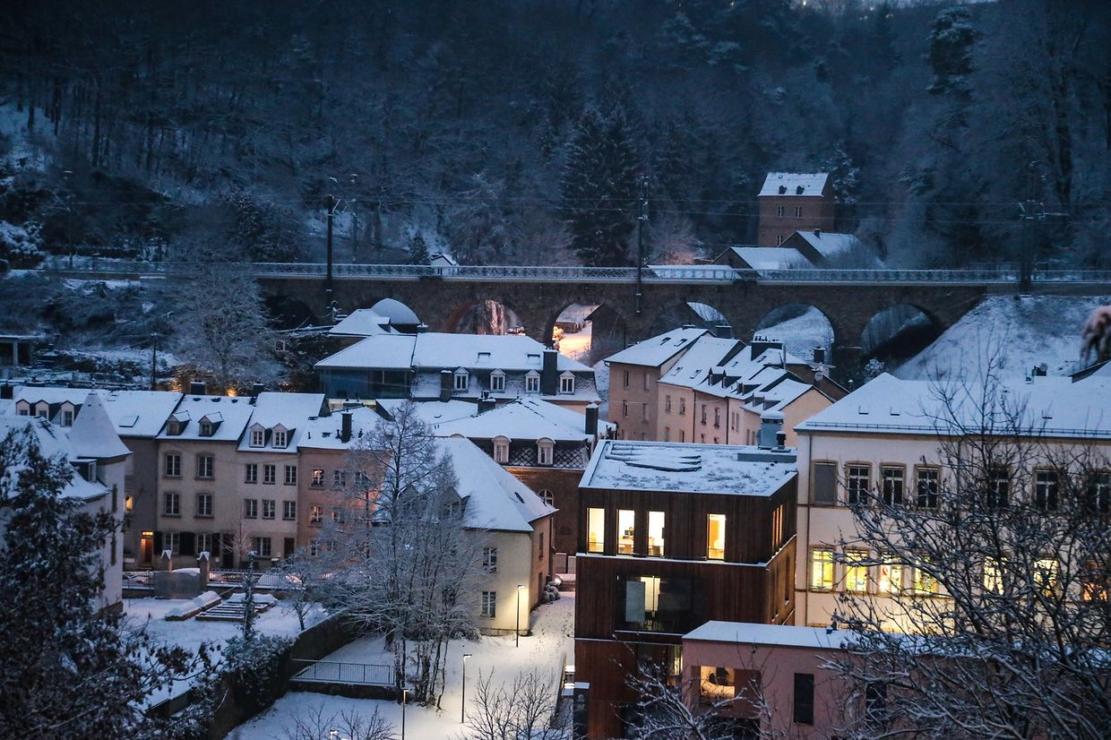 Lokales, Luxemburg, Winter, Schnee, Glätte, Glatteis, Kälte, Illustration, Schneefotos, musée,    photo Anouk Antony