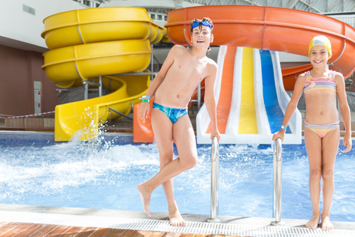 Kids will love the aqua worlds at holiday parks Photo: Shutterstock