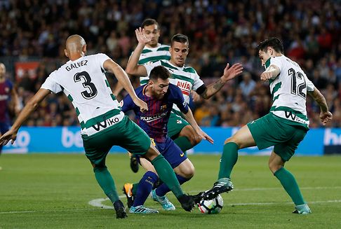 In Spanien: Viererpack von Messi und Acht-Minuten-Hattrick
