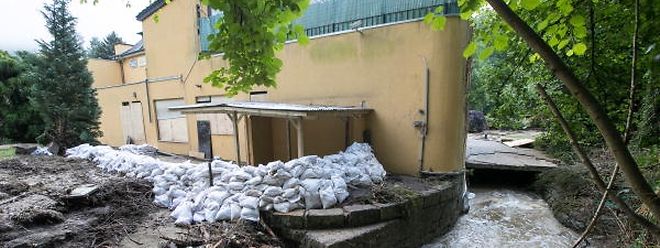 Das Hochwasser vom 9.Juni war die Folge eine Starkregenereignisses. 