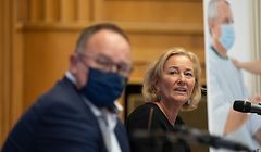 Gesundheitsministerin Paulette Lenert und Sozialminister Romain Schneider auf dem Weg zu einem nationalen Gesundheitsplan.