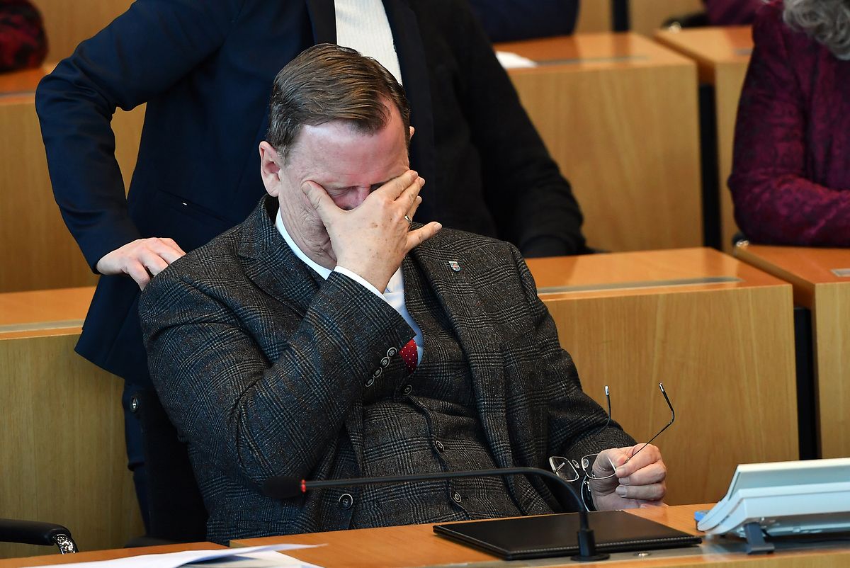 Bodo Ramelow folgte Lieberknecht 2014 im Amt und trat am 5. Februar ohne eigene Mehrheit zur Wiederwahl an, die er gegen den FDP-Politiker Thomas Kemmerich verlor.