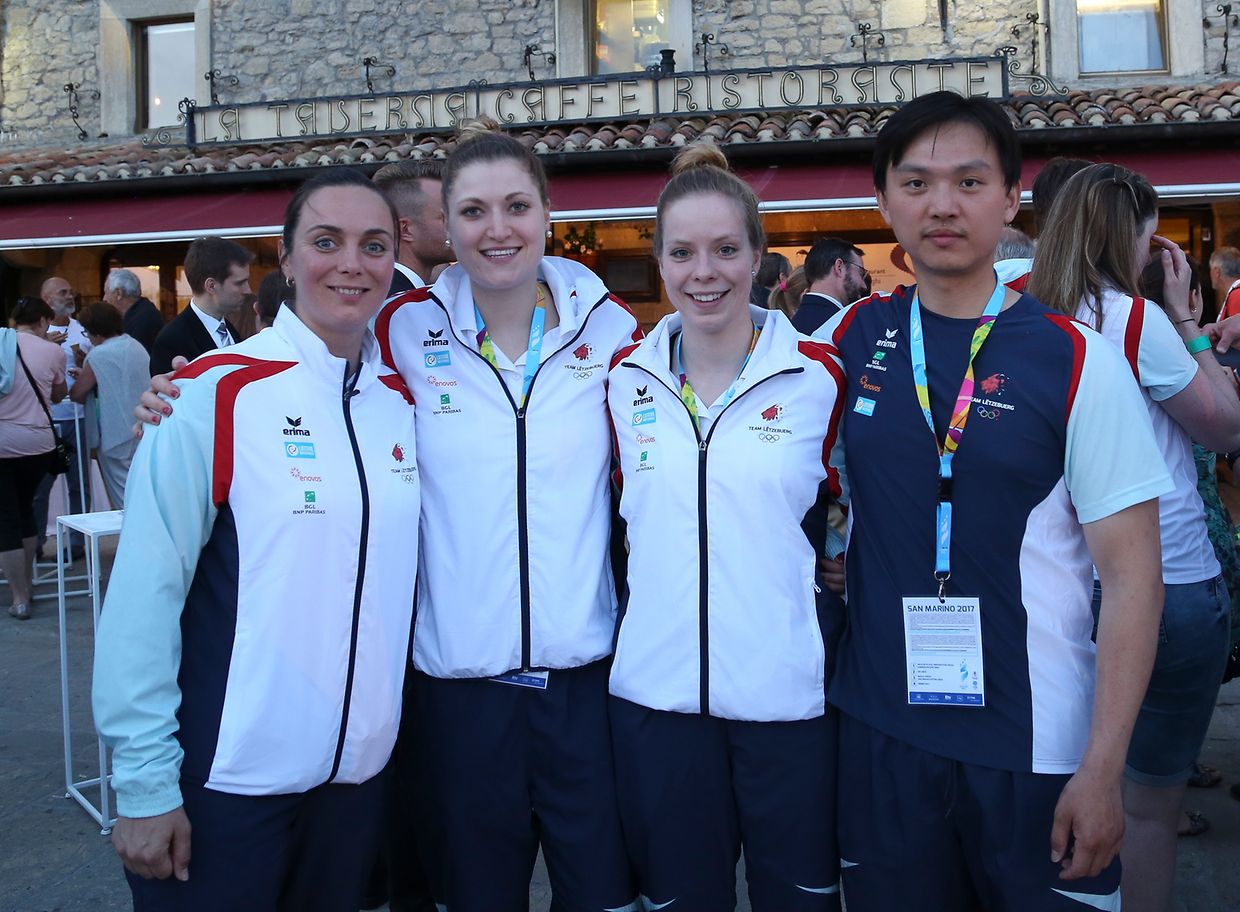 Empfang der BGL BNP Paribas auf der Piazza della Liberta.