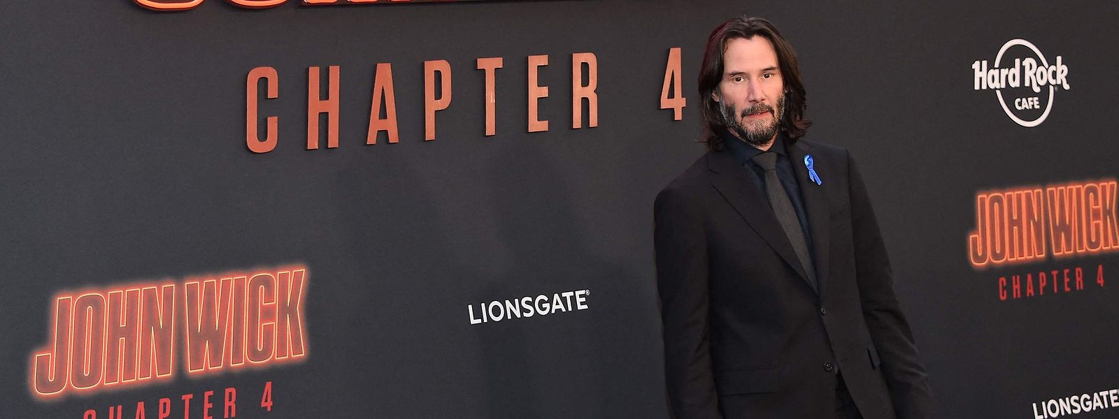 Bereit für Kapitel 4: Keanu Reeves ließ sich die Filmpremiere Anfang der Woche in Los Angeles natürlich nicht entgehen.