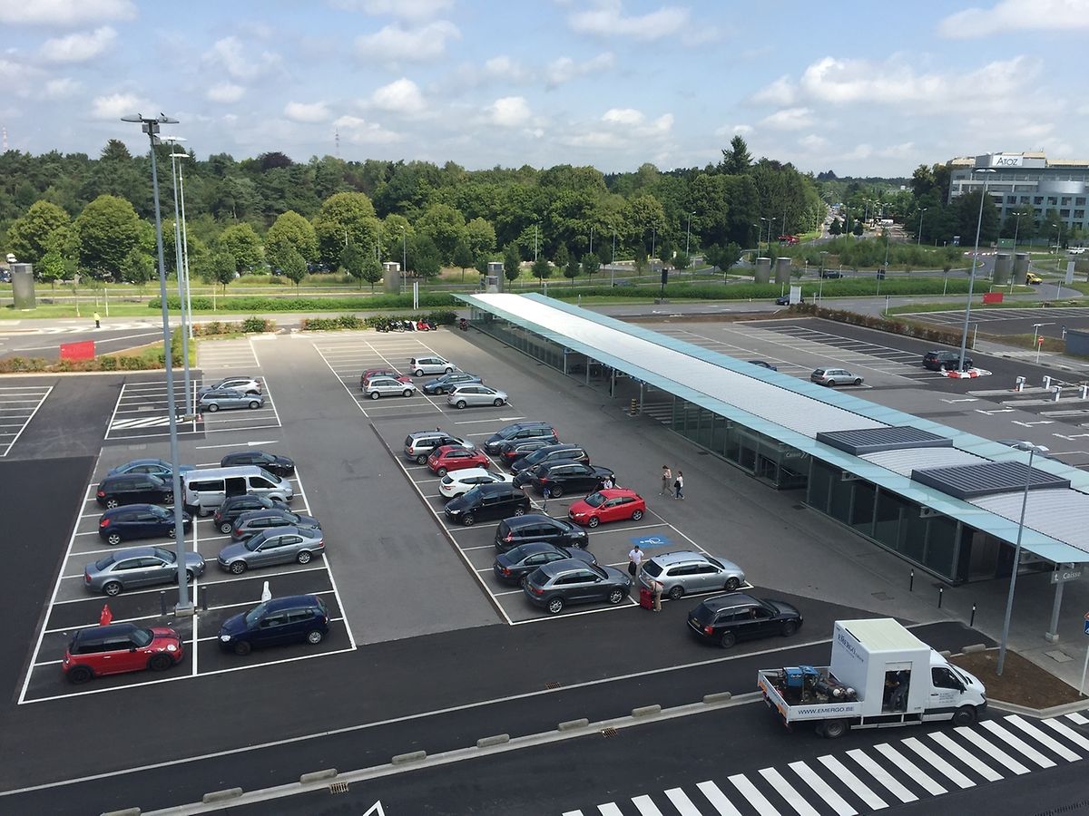 Increased free parking at Luxembourg airport