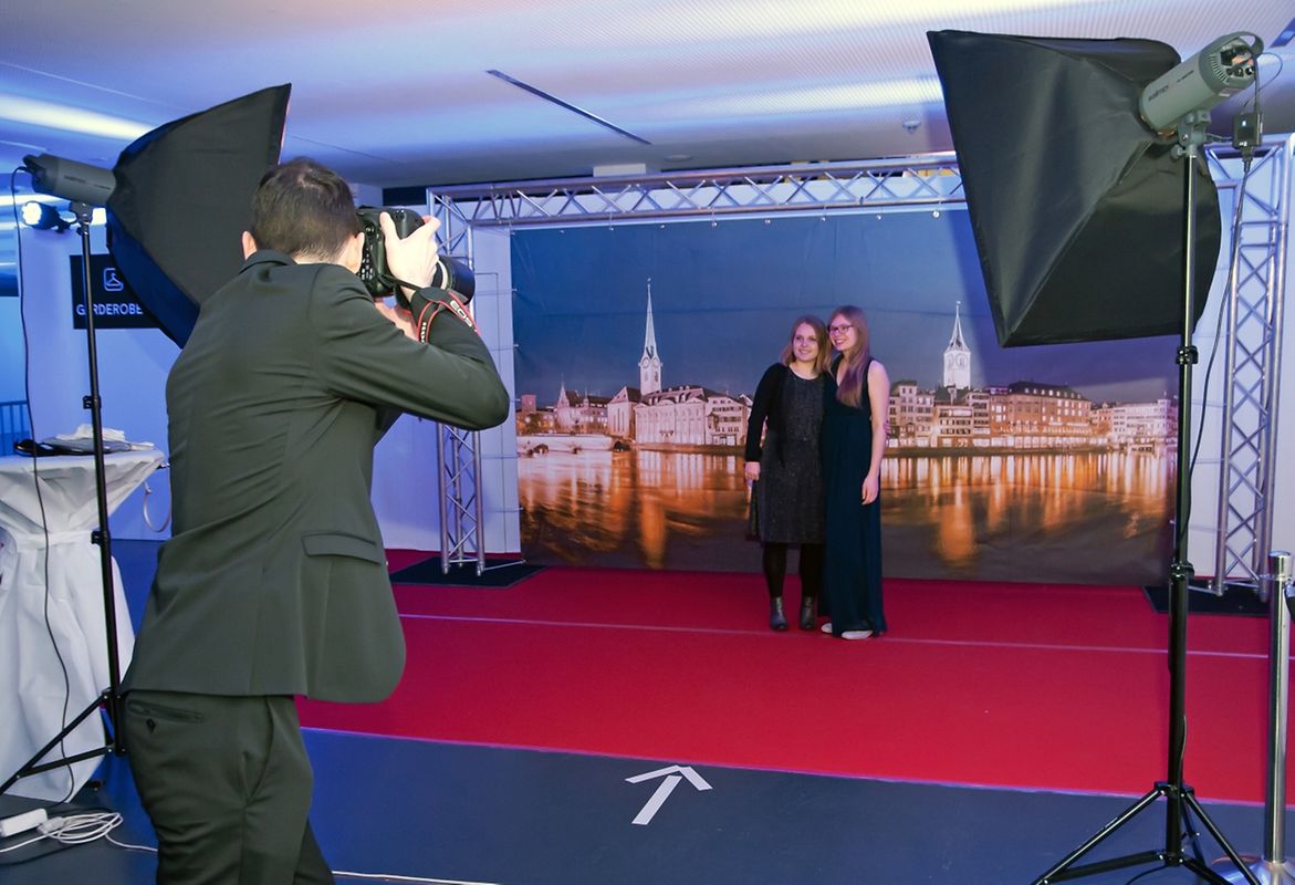 "Zürcher Bal 2017" in der Luxexpo auf Kirchberg.
