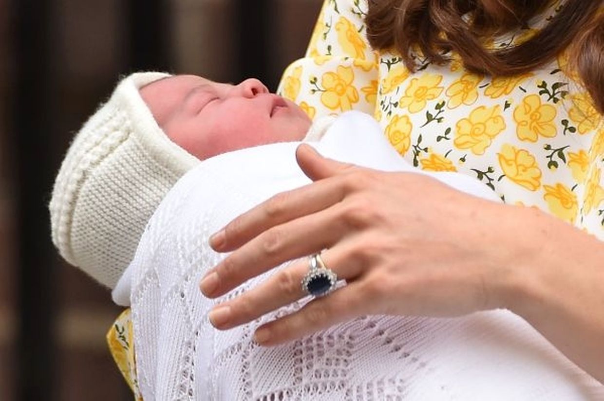 Die Tochter von Kate und William wurde am Samstag in London geboren.