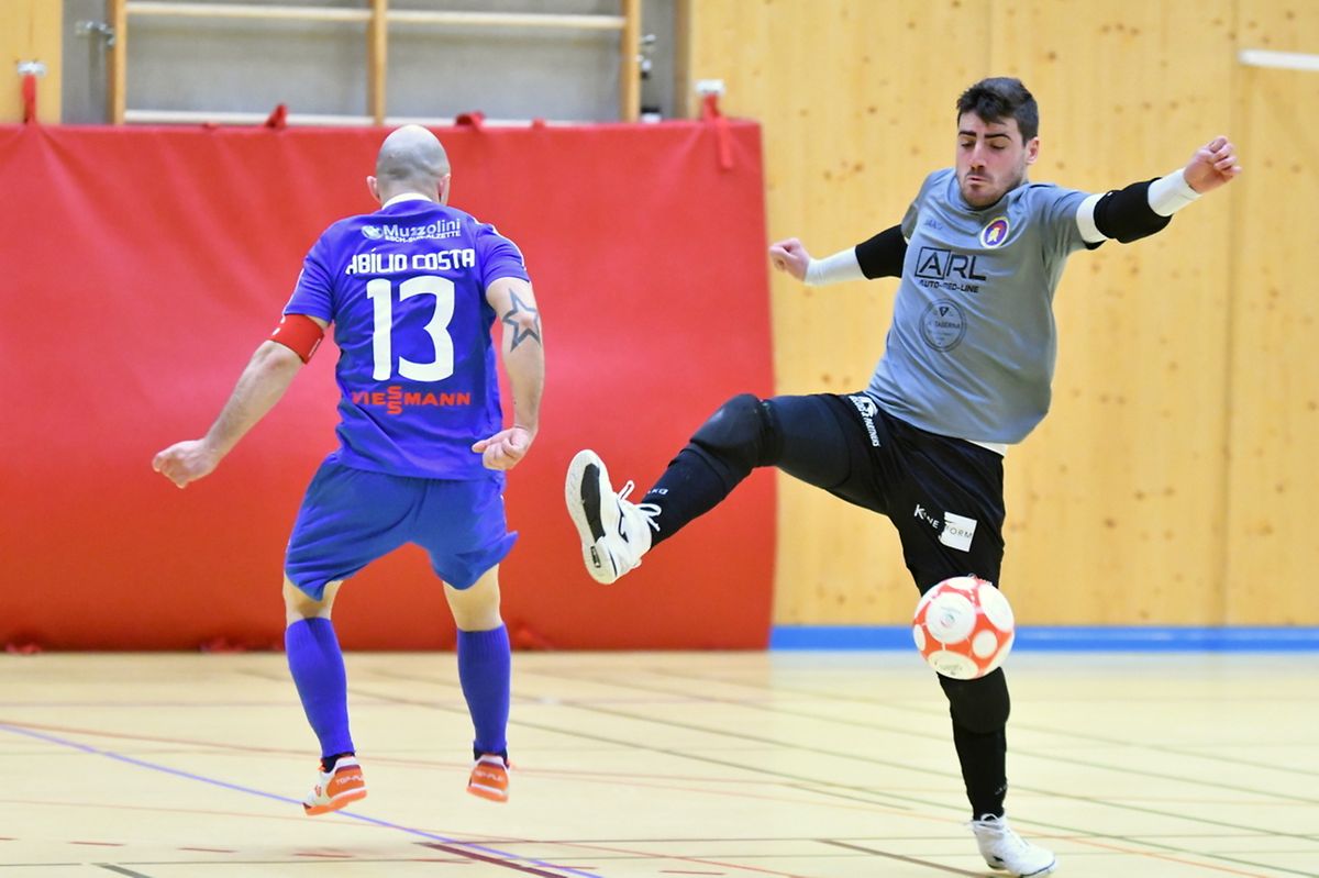 Tiago Fernandes, le gardien de l'AS Sparta Dudelange, s'est montré impérial face à l'US Esch.