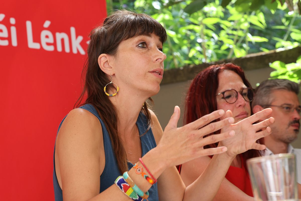 Trotz einer "Konkunktur der Krisen", gelingt es Déi Lénk nicht, sich mit ihren Themen durchzusetzen, stellt Nathalie Oberweis fest. 