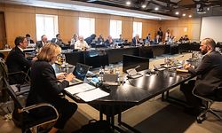 IPO,corona Tripartite Senningen. Foto: Gerry Huberty/Luxemburger Wort