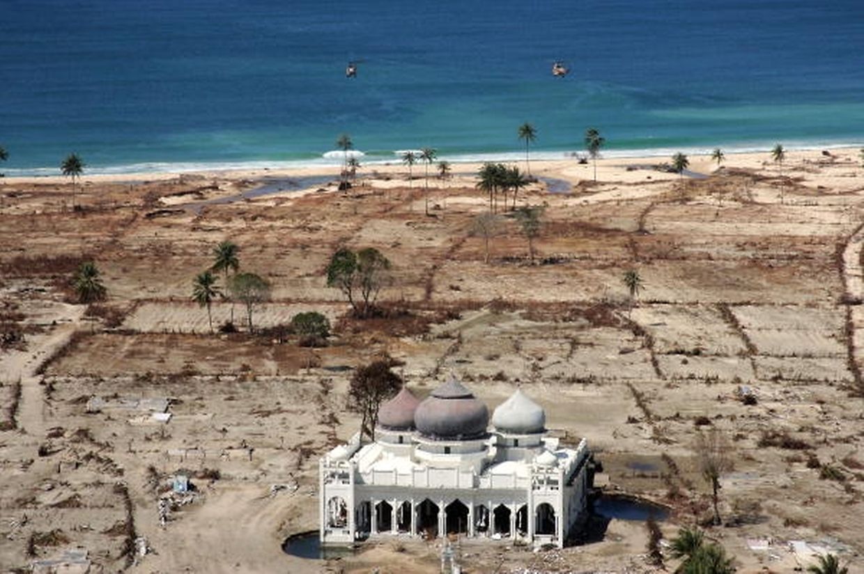 Imagens do Tsunami de 2004