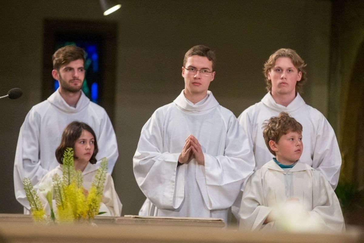 Abendmesse mit der italienischen Gemeinschaft