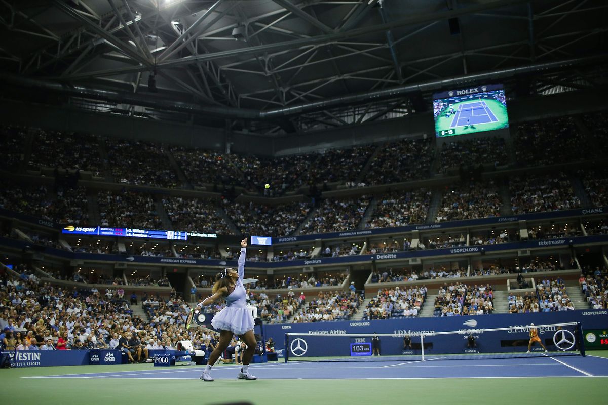 Serena Williams ist im Finale die klare Favoritin.