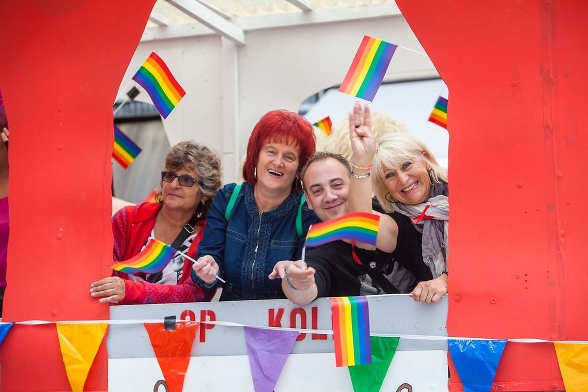 Gay Mat Parade Esch sur Alzette, Foto Tania Feller