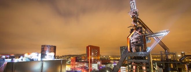  2014 haben etwa 10 000 Besucher den Hochofen A erklommen