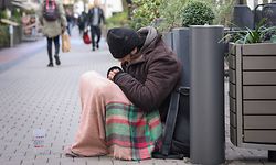 30.03.2023 Betteln mendicité in der Stadt Luxemburg , Obdachlose , CONTACTO , Foto: Marc Wilwert / Luxemburger Wort