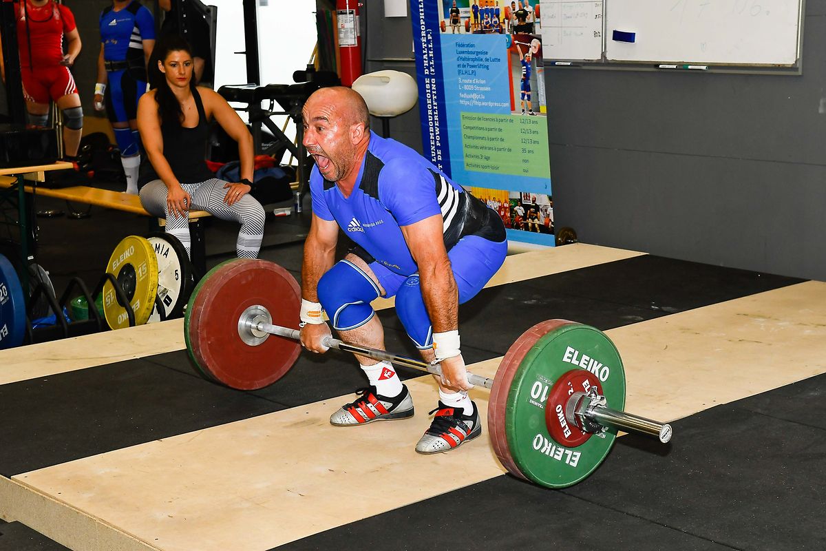 José Barbosa, deuxième en -85 kg.