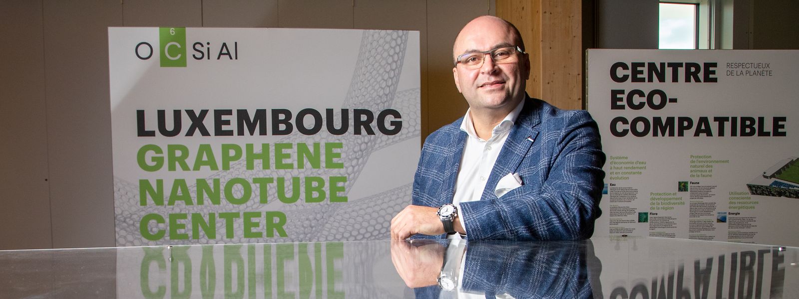 Le directeur général Konstantin Notmann a trouvé au Grand-Duché l'accueil idéal pour monter en puissance son activité de pointe. 