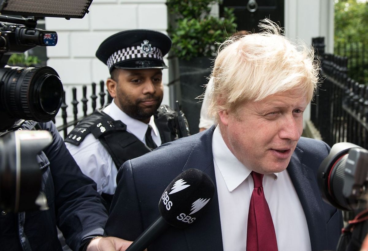 Boris Johnson galt als heißer Favorit für den Posten des Premierministers.
