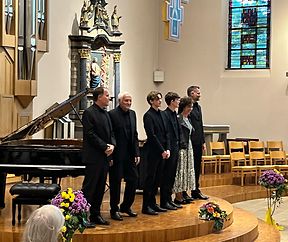 Einmaliges Konzert der Familie Pütz in der Dekanatskirche von Wiltz.