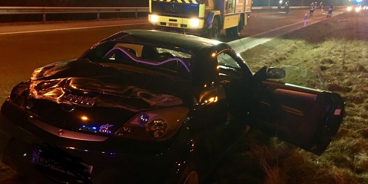 Der Wagen wurde völlig zerstört.