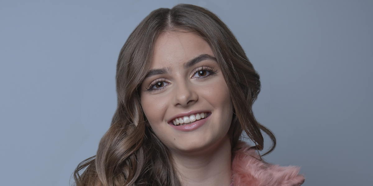 Rita Laranjeira, a representante portuguesa no JESC 2018