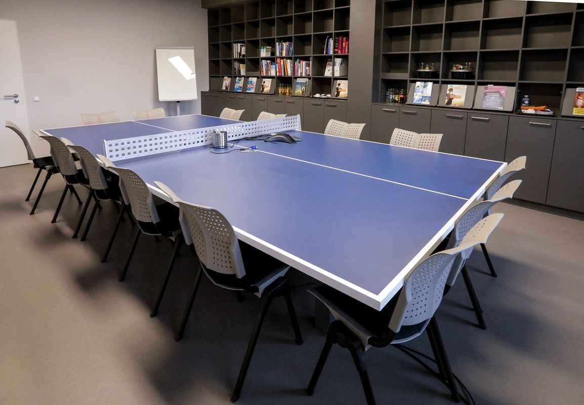 Ein Rundgang durch die neue Lunex-Universität, am Tag vor der offiziellen Eröffnung.